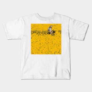 Sunflowers Dance Kids T-Shirt